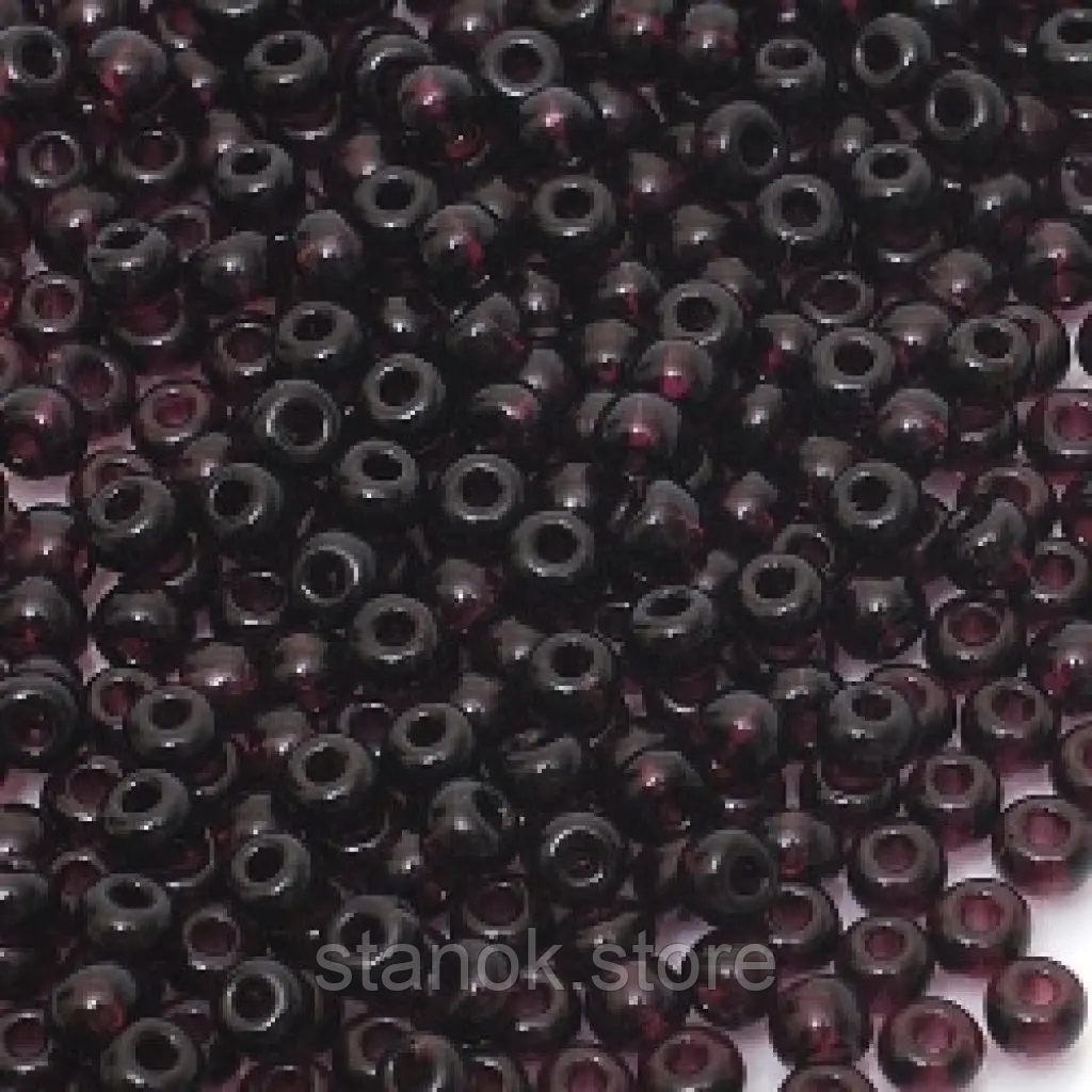 Бісер чехія Preciosa 20080 в упаковці 10 грамів фіолетовий, фото 1