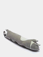 Обнимашка для сна Качественная игрушка плюшевый длинный Кот Батон 90 см ОПТОМ популярная подушка
