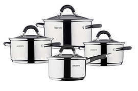 Набір посуду Gemini 8шт, нержавіюча сталь, (AR1908SC), Ardesto, Арт.49786