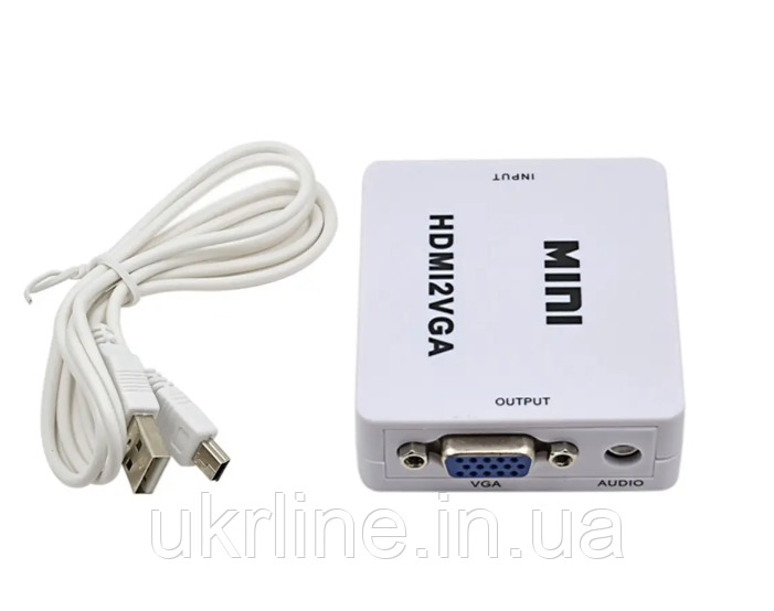 Конвертер HDMI Maleto VGA Female - фото 5 - id-p2092155902