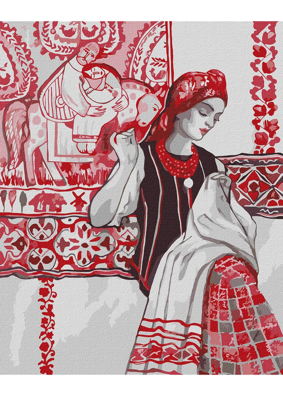 Картина за номерами 'Талановита майстриня' 40х50 КНО2539