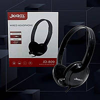 Наушники проводные накладные с микрофоном JEDEL JD-809