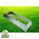 Потрійний гарний декоративний хрест з нержавіючої сталі з використанням труби діаметром 25 мм, №7, фото 7