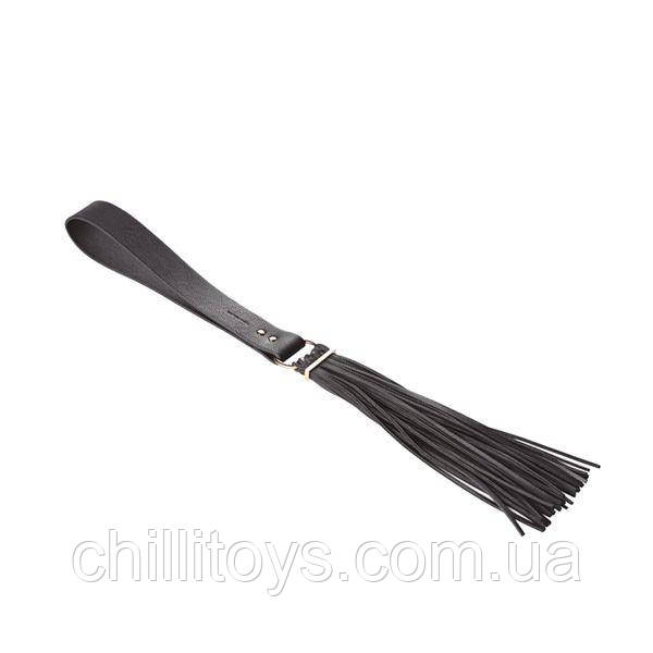 Флогер Bijoux Indiscrets MAZE — Tassel Flogger Black SO2681
