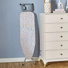 Змінний чохол без основи на прасувальну дошку BrightPrints #6 Black Points on White 120х40 см