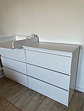 Комод Лайт Еко 6 Ящиків + накладний пеленатор, фото 5