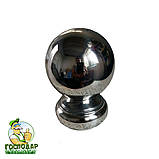 Потрійний гарний декоративний хрест з нержавіючої сталі з використанням труби діаметром 25 мм, №7, фото 4