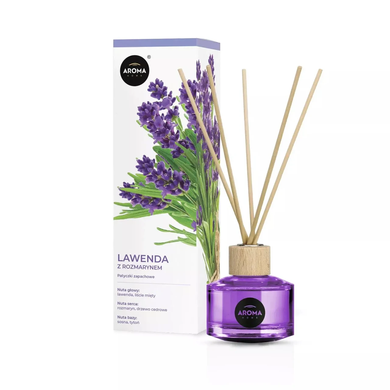 Аромадифузор Лаванда з розмарином Aroma Home Basic Line Lavender with Rosemary 50 мл