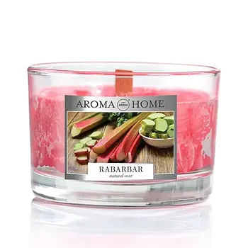 Ароматична свічка Aroma Home Unique Fragrances - Rabarbar 115 г