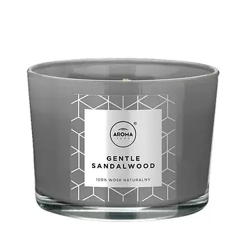 Ароматична свічка Aroma Home Elegance - Gentle Sandalwood 115 г