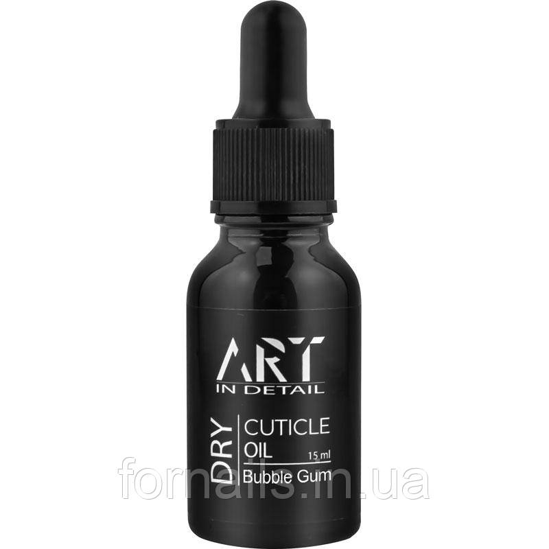 Суха олія для кутикули ART Dry Oil Bubble Gum, 15 мл, фото 1