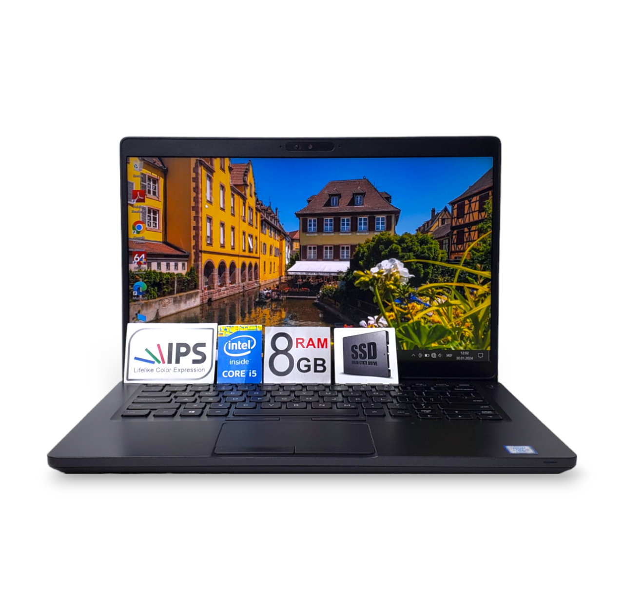 Бізнес Ноутбук Dell Latitude 5400 14.1 IPS FHD Core i5-8365u RAM 8GB SSD 256GB Intel UHD Graphics