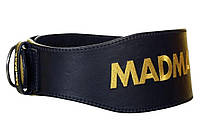 Пояс для тяжелой атлетики MAD MAX Restless & Wild MFB 999, Black XL