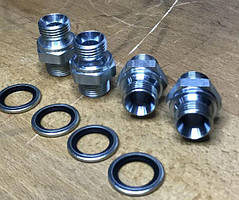 Комплект штуцеров з шайбами дозатора М20-1.5ХG1/2+Ш