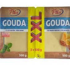 Сир слайсами Гауда Pilos Gouda 2х500 г Польща