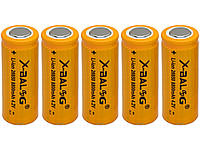 5X Аккумулятор X-BALOG 26650 8800 mAh Li-ion 4.2V с защитой батарейка батарея для фонариков фонарей Польша!