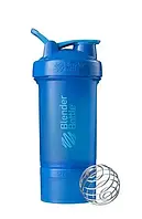 Шейкер спортивный BlenderBottle ProStak 22oz/650ml с 2-мя контейнерами Cyan (ORIGINAL)