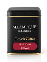 ЗНИЖКА! ТЕРМІН ПРИДАТНОСТІ до 10.05.2024!!! Турецька мелена кава подвійного обжарювання Selamlique 125 гр Арабіка 100%