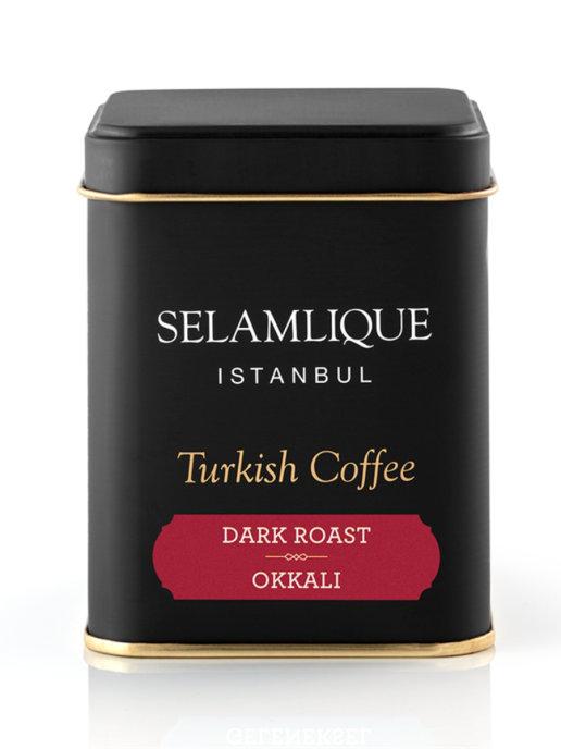 ЗНИЖКА! ТЕРМІН ПРИДАТНОСТІ до 10.05.2024!!! Турецька мелена кава подвійного обжарювання Selamlique 125 гр Арабіка 100%