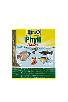 Корм Tetra Phyll Flakes для травоїдних рибок, 12 г (пластівці)