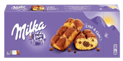 Milka Cake & Choc 175g 1/16