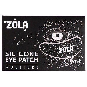 Патчі силіконові багаторазові для очей ZOLA Silicone Eye Patch Чорні 1 пара