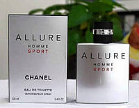 Шанель Аллюр Хоум Спорт Туалетная вода 100 ml Мужские Духи Chanel Allure Homme Sport Алюр Хом Мужской