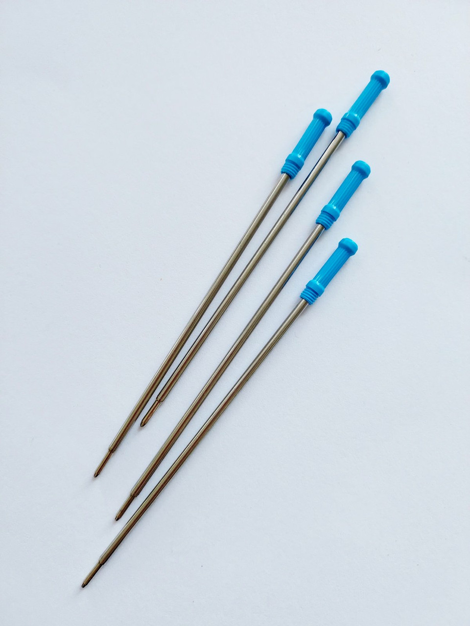 Стрижень для ручки гвинтовий металевий синій