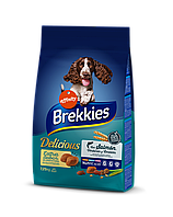 Сухой корм для взрослых собак всех пород Brekkies (Брекис) Dog Delice Fish с рыбой 7.25 кг