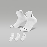Носки  NIKE U J EVERYDAY MAX ANKL 3PR SX5544-100, фото 3