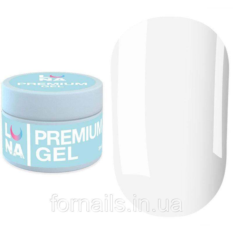 Гель для нарощування LUNA Gel Premium №02 15 мл