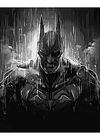 Картина за номерами Strateg Бетмен 40х50 см (DY163)