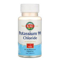 Калий хлорид KAL (Potassium Chloride) 99 мг 100 таблеток