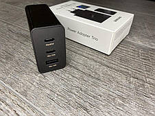 Адаптер для Samsung Trio 65W для швидкого заряджання (EP-T6530NBEGWW), фото 4