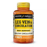 Витамины для нормализация Венозного Кровообращения Mason Natural (Leg Vein Circulation) 30 таблеток