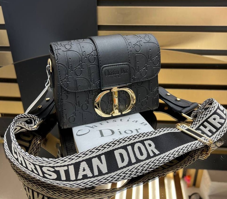 Жіноча сумка Dior, тканинний ремінь, 19*14*8 см, 931074-1, фото 1