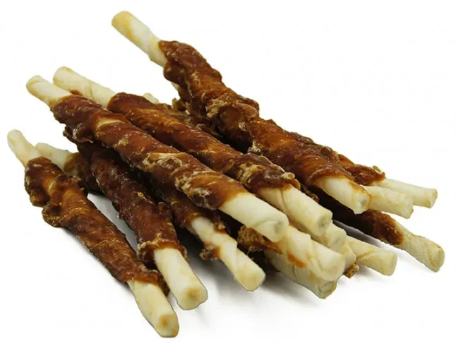 Ласощі для собак Качка на паличці Healthy Snacks (ціна за 1 шт), фото 1