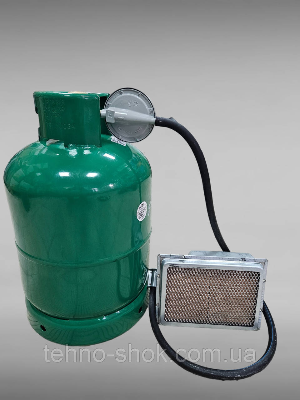 Газовий балон Rudyy 25л газовий обігрівач MIR 3.4 КВТ