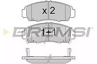 Колодки передние тормозные Honda Accord 91-03/HR-V 99- (sumitomo), Bremsi (BP3083)