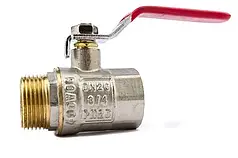 Кран 3/4 Ручка гайка штуцер Water-Pro (Вода)