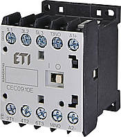 Контактор миниатюрный CEC 09.10-24V DC (9A; 4kW; AC3)