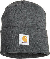 Шапка Carhartt [Кархартт]. Серая акриловая Кархарт