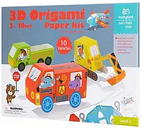 3D оригами TookyLand Транспорт (LT030)