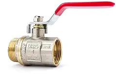 Кран 1" Ручка гайка штуцер Water-Pro (Вода)