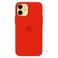 Чохол Silicone case MagSafe iPhone 12 mini Red