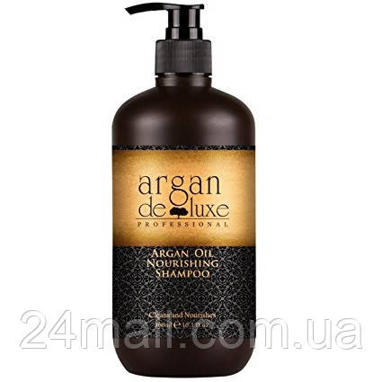 Шампунь живильний з маслом Аргана Argan De Luxe Nourishing Shampoo 300 мл