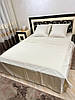 Біле постільна білизна 2 спальна, фото 6