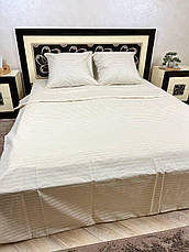 Біле постільна білизна 2 спальна, фото 2
