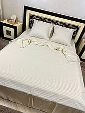 Біле постільна білизна 2 спальна, фото 5