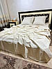 Біле постільна білизна 2 спальна, фото 7